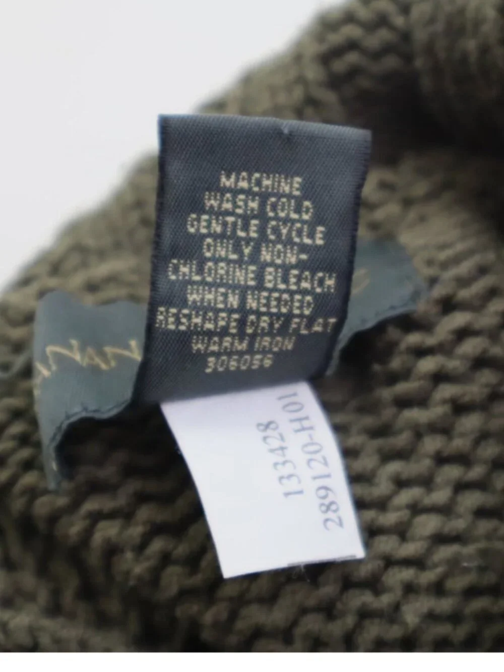Banana Republic Men's Knit Sweater Size XL Green Good Pre-Owned